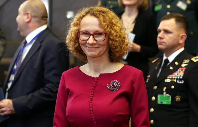 Radmila Šekerinska je kot obrambna ministrica delovala v treh makedonskih vladah.

Foto Dursun Aydemir/Anadolu/Reuters