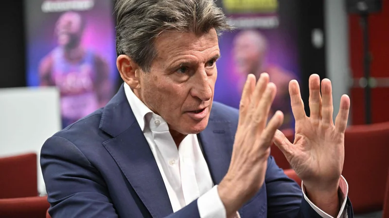 Sebastian Coe spet hvali lastno (atletsko) malho. FOTO: Attila Kisbenedek/AFP