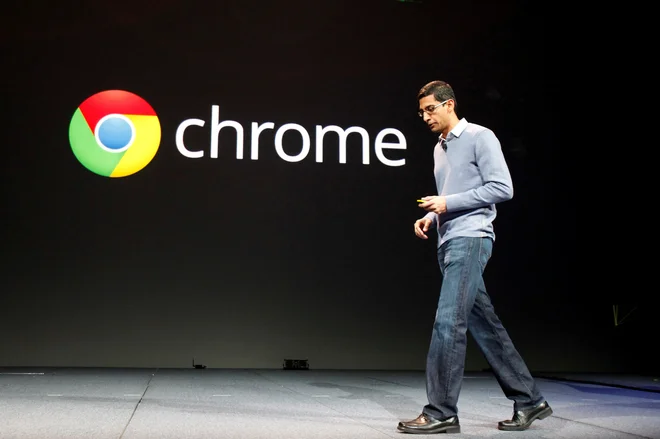 Predsednik Googla Sundar Pichai. FOTO: Stephen Lam/Reuters
