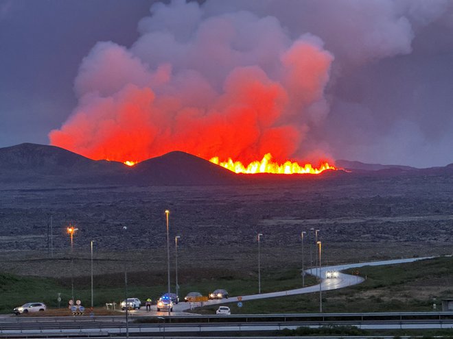 Vetrovne razmere so avgusta usmerile vulkanske pline proti državam, kot sta Škotska in Španija. FOTO: Gisli Olafsson/Reuters