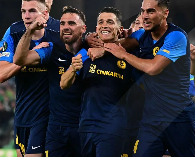 Celjani so se veselili izenačenja. FOTO: NK Celje/instagram
