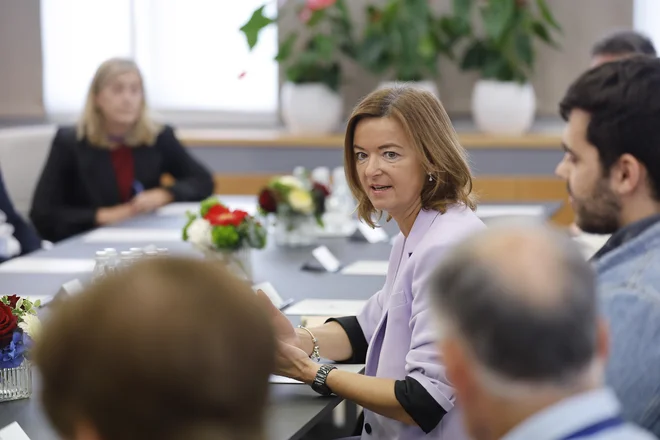 Kljub ostrim odzivom desnice na napoved Tanje Fajon o feministični usmeritvi slovenske zunanje politike, ta iz strategije ni izginila, le njena formulacija je v zadnji različici drugačna. FOT: Leon Vidic/Delo