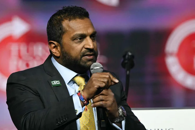 Kash Patel je v prvi Trumpovi administraciji imel vrsto pomembnih položajev. FOTO: Patrick T. Fallon/AFP