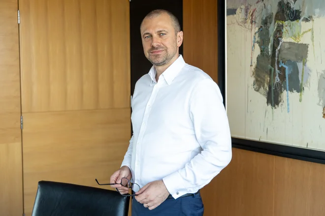 Blaž Brodnjak, predsednik uprave NLB FOTO: Voranc Vogel