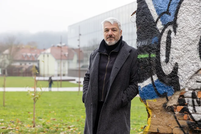 Pomembno je, da imamo v družbi institucije, ki spodbujajo k ustvarjanju, sodelovanju, predvsem pa k pogovoru o pomenu našega dela, pravi Alessandro Rancati. FOTO: Črt Piksi