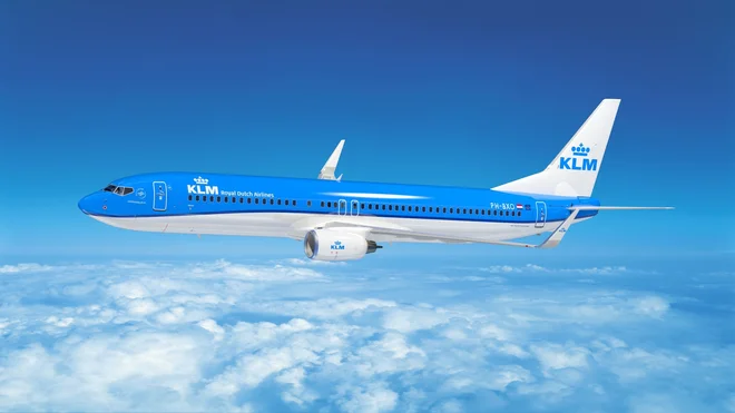 KLM bo povezal Ljubljano in Amsterdam. FOTO: KLM