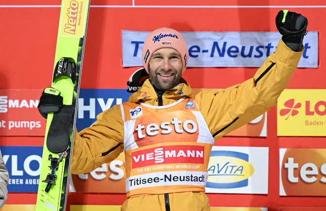 Pius Paschke še naprej zmaguje. FOTO: Thomas Kienzle/AFP