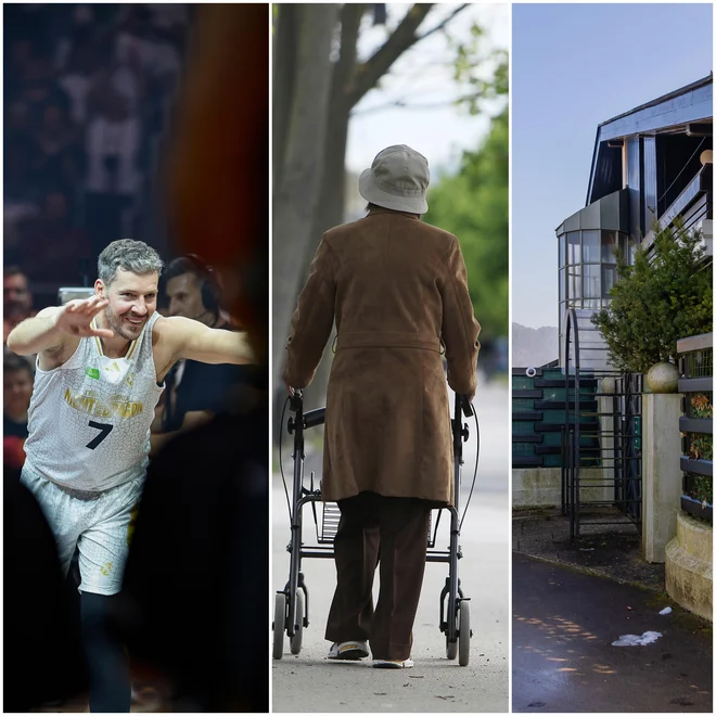 Goran Dragić, upokojenka in hiša Ivana Zidarja. FOTO: Jože Suhadolnik, Leon Vidic in Črt Piksi