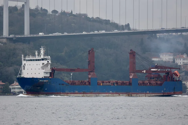 Ruska tovorna ladja Ursa Major. FOTO: Yoruk Isik/Reuters