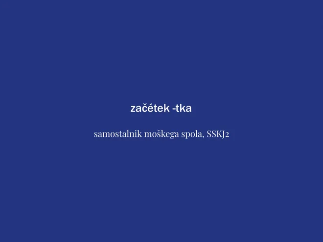 Beseda tedna je začetek. FOTO: Delo