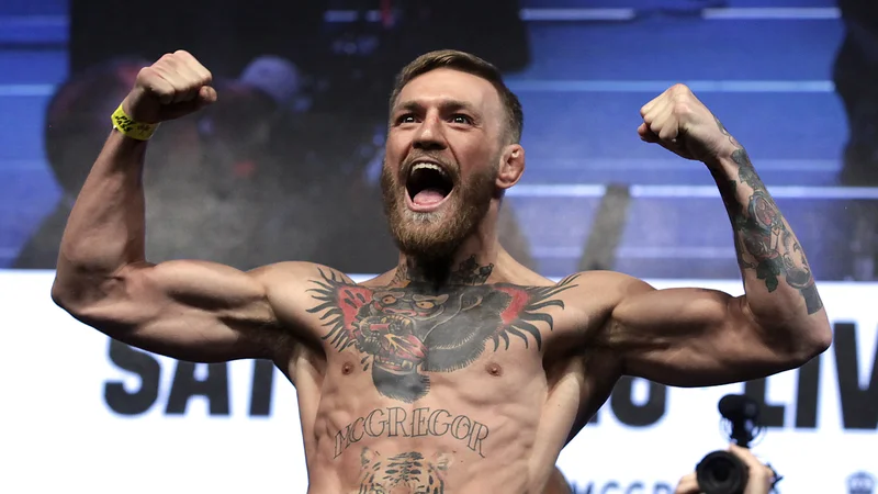 McGregor se je nazadnje boril leta 2021. FOTO: John Gurzinski/AFP