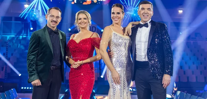 Silvestrski pozdrav, glasbena zabava iz Dvorane Tabor v Mariboru. Foto TVS