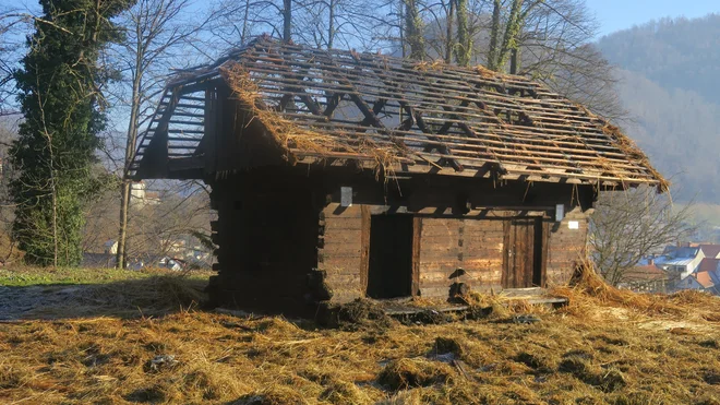 Pogorela kašča FOTO: Medobčinski Muzej Kamnik/Facebook