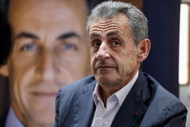 Na sodišču bodo preiskovali, ali je v zameno za finančno pomoč Sarkozy Gadafijevemu režimu nudil pravno, poslovno in diplomatsko pomoč. FOTO: Ludovic Marin/AFP