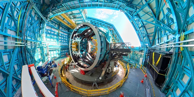 Teleskop observatorija vere Rubin FOTO: H. Stockebrand/NSF

 