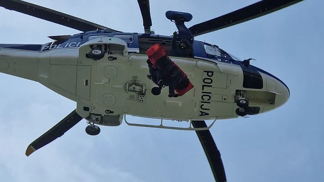 Fotografija je simbolična. FOTO: Letalska Policijska Enota