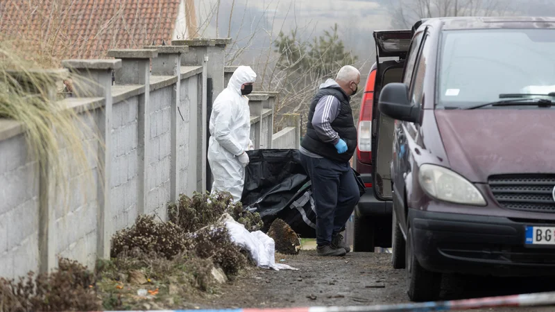 Požar je izbruhnil v kraju Veliki Borak, nekaj deset kilometrov južno od Beograda. FOTO: Djordje Kojadinovic/Reuters