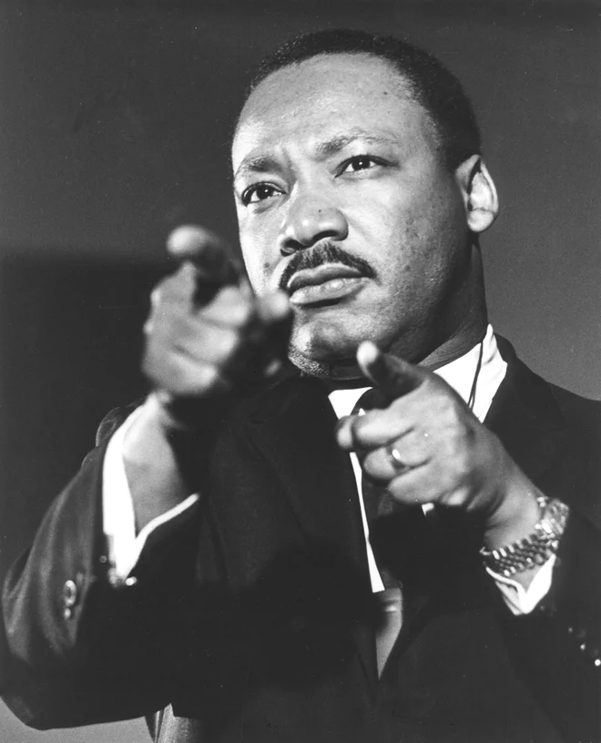 Borec za državljanske pravice Martin Luther King ml. FOTO: AP