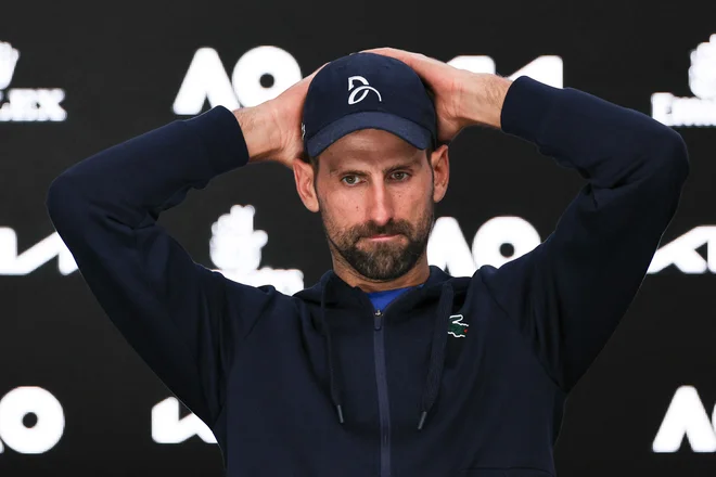 Novak Đoković ni skrival razočaranja. FOTO: Adrian Dennis/AFP