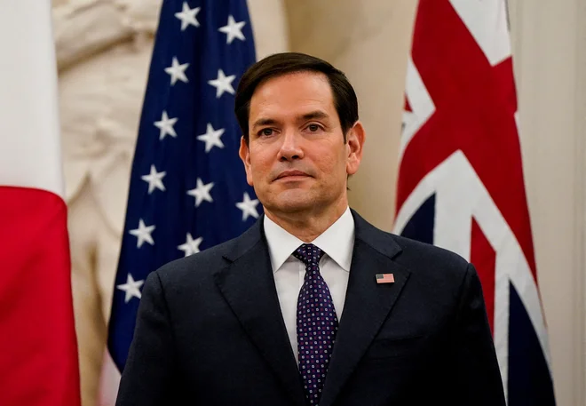 Sankcije proti enajstim ameriškim funkcionarjem, med katerimi je tudi Marco Rubio, še veljajo. FOTO: Elizabeth Frantz/Reuters