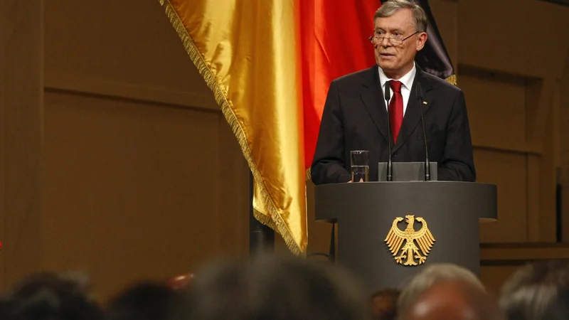 Horst Köhler je bil prvič izvoljen na volitvah 23. maja 2004, nato pa leta 2009 še za en petletni mandat. FOTO: Fabrizio Bensch/Reuters