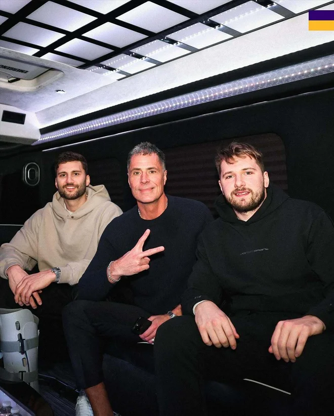 Prvi trenutki Dončića v Los Angelesu. FOTO: Instagram/LA Lakers