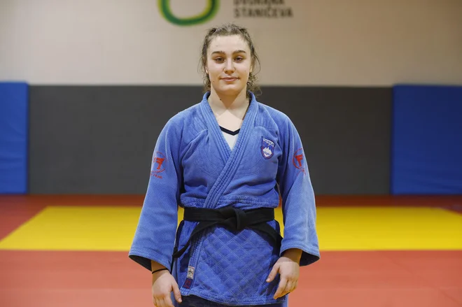 Kaja Schuster se že veseli tekme za svetovni pokal v Ljubljani. FOTO: Leon Vidic/Delo