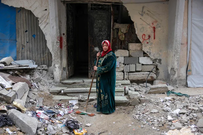 Nova ameriška administracija v odnosu do Palestincev le nadaljuje delo prejšnje. FOTO: Bashar Taleb/AFP