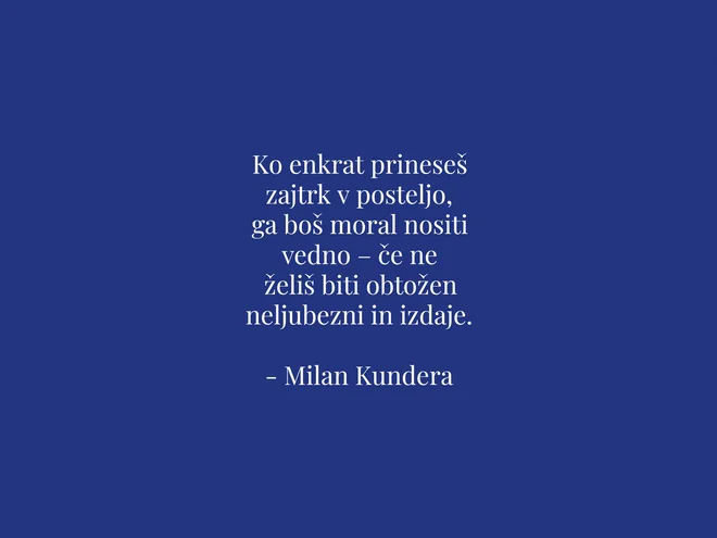Sobotna misel dneva. FOTO: Delo