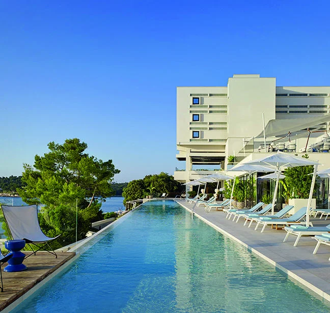 Grand hotel Brioni Pula, del verige Radisson Collection, je simbol razkošja in prefinjenosti. FOTO: Matthew Shaw