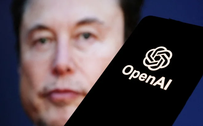 Leta 2015 je Elon Musk sodeloval pri ustanovitvi OpenAI kot neprofitnega projekta, namenjenega razvoju umetne inteligence za javno dobro. FOTO: Dado Ruvic/Reuters