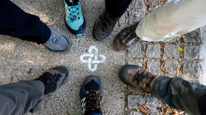 Goriški camino obsega 82 kilometrov poti, ki je označena s simbolom salomonovega vozla in GPX-sledmi.
Foto Mattia Vecchi