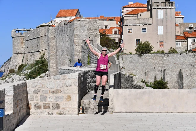Dubrovnik, 270424.
Du Motion tradicionalna utrka dubrovackim zidinama, Run the wall.
Foto: Tonci Plazibat/CROPIX Foto Tonci Plazibat Cropix