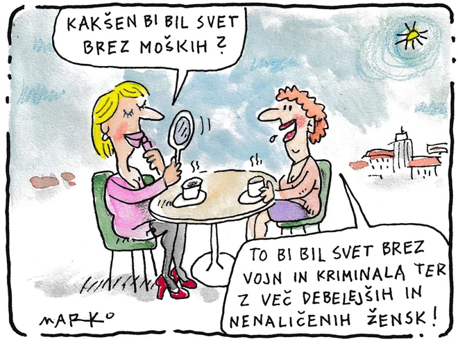 KARIKATURA: Marko Kočevar
