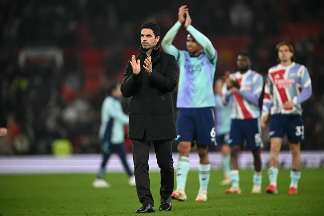 Mikel Arteta je vodenje Arsenala prevzel decembra 2019. FOTO: Paul Ellis/AFP