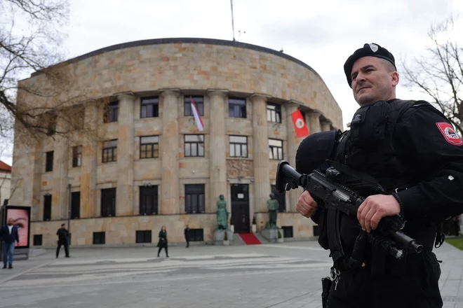 Notranje ministrstvo Republike Srbske. FOTO: Stringer AFP