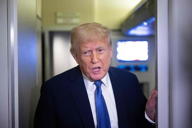 Trump resno razmišljaja o priznanju Krima kot ruskega ozemlja. FOTO: Brendan Smialowski/AFP