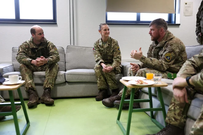 Prince William attended military exercises in Estonia Prince William attended military exercises in Estonia