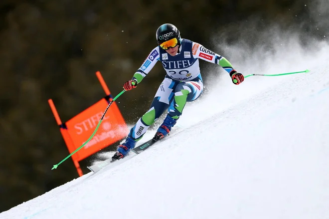 Tudi Ilka Štuhec ni dočakala nastopa. FOTO: Sean M. Haffey/AFP