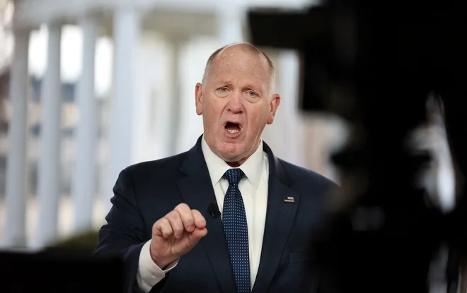 Pristojni za izgone Tom Homan verjame, da so v nekaj tednih naredili več kot demokratski predsednik Biden v štirih letih. Foto: Leah Millis/Reuters