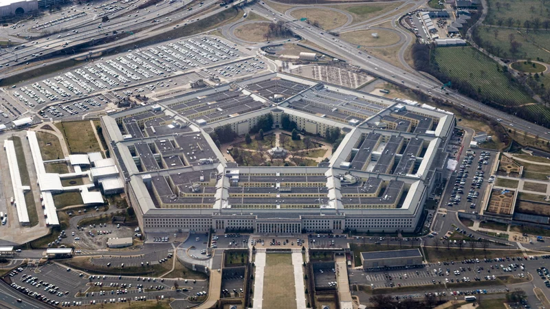 Ameriški Pentagon FOTO: Joshua Roberts/Reuters