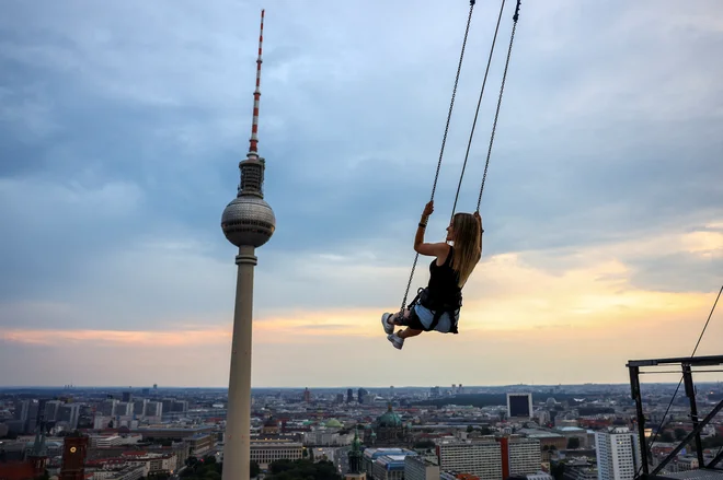 Berlin se je preobrazil v podjetniško središče, a še vedno zaostaja za ostalimi poslovnimi mekami. FOTO: Nadja Wohllebe/Reuters