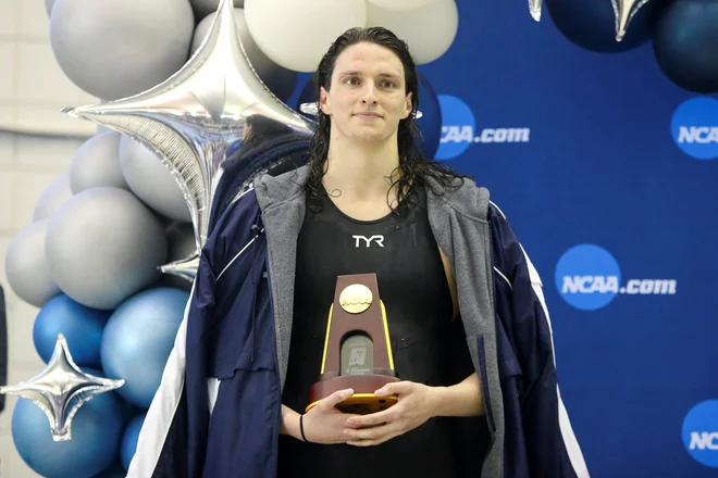 Transspolna plavalka Lia Thomas je veliko močnejša od tekmic. Foto: Brett Davis Brett Davis-usa Today Sports