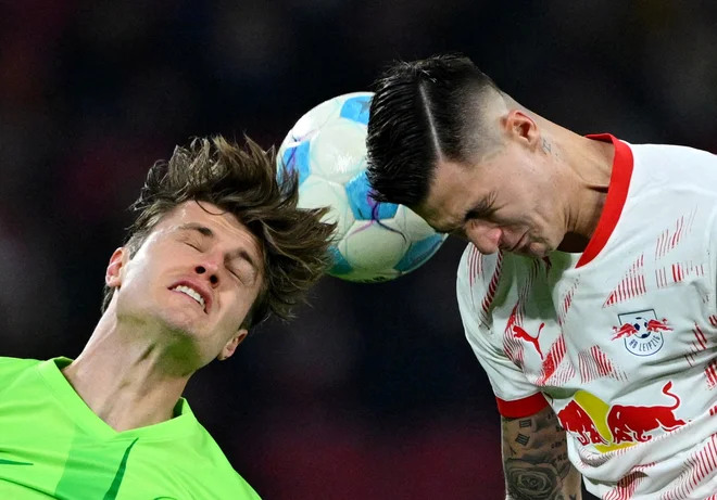 Bo Benjamin Šeško prepričal novega trenerja? FOTO: Annegret Hilse/Reuters