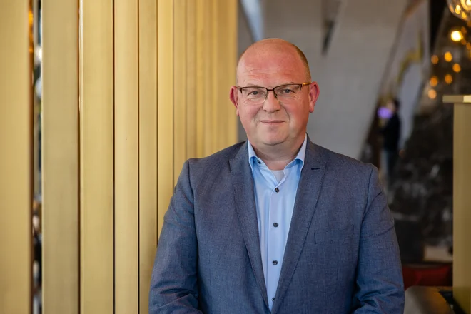 Klemen Grošelj pravi, da se bo morala Evropa postaviti na lastne noge, kar zadeva obrambo. FOTO: Črt Piksi