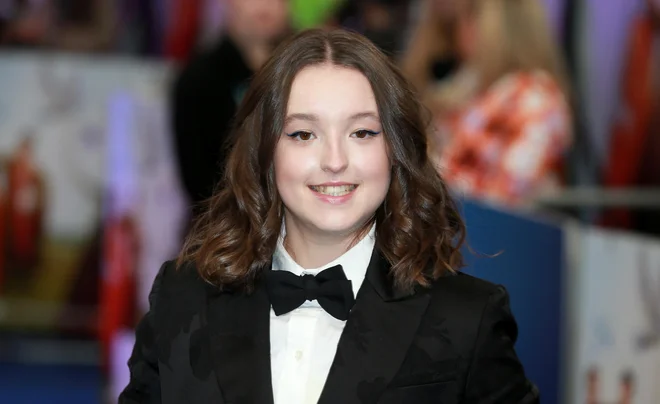 Bella Ramsey na premieri zgodovinske komedije Catherine Called Birdy. FOTO: Shutterstock