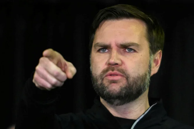 Podpredsednik J. D. Vance. FOTO: Jim Watson via Reuters