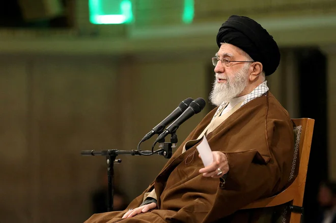 Iranski vrhovni voditelj ajatola Ali Hamenej. Foto: Office Of The Iranian Supreme Le Via Reuters