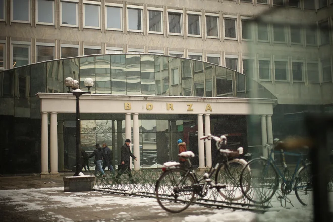 Ljubljanska borza. FOTO: Jure Eržen/Delo