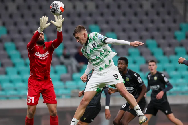 Olimpija in Koper sta se razšla z neodločenim izidom. FOTO: Voranc Vogel/Delo